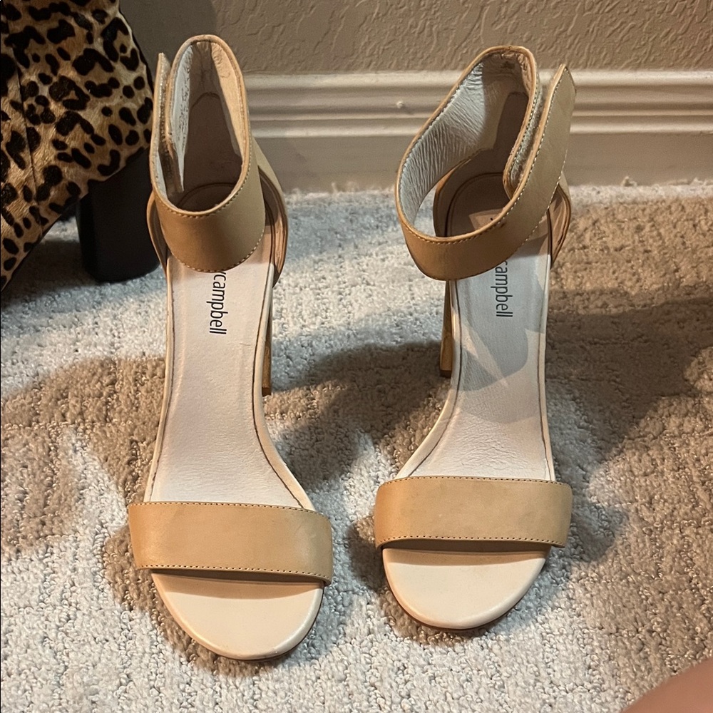 Jefferey campbell tan Women's Heels